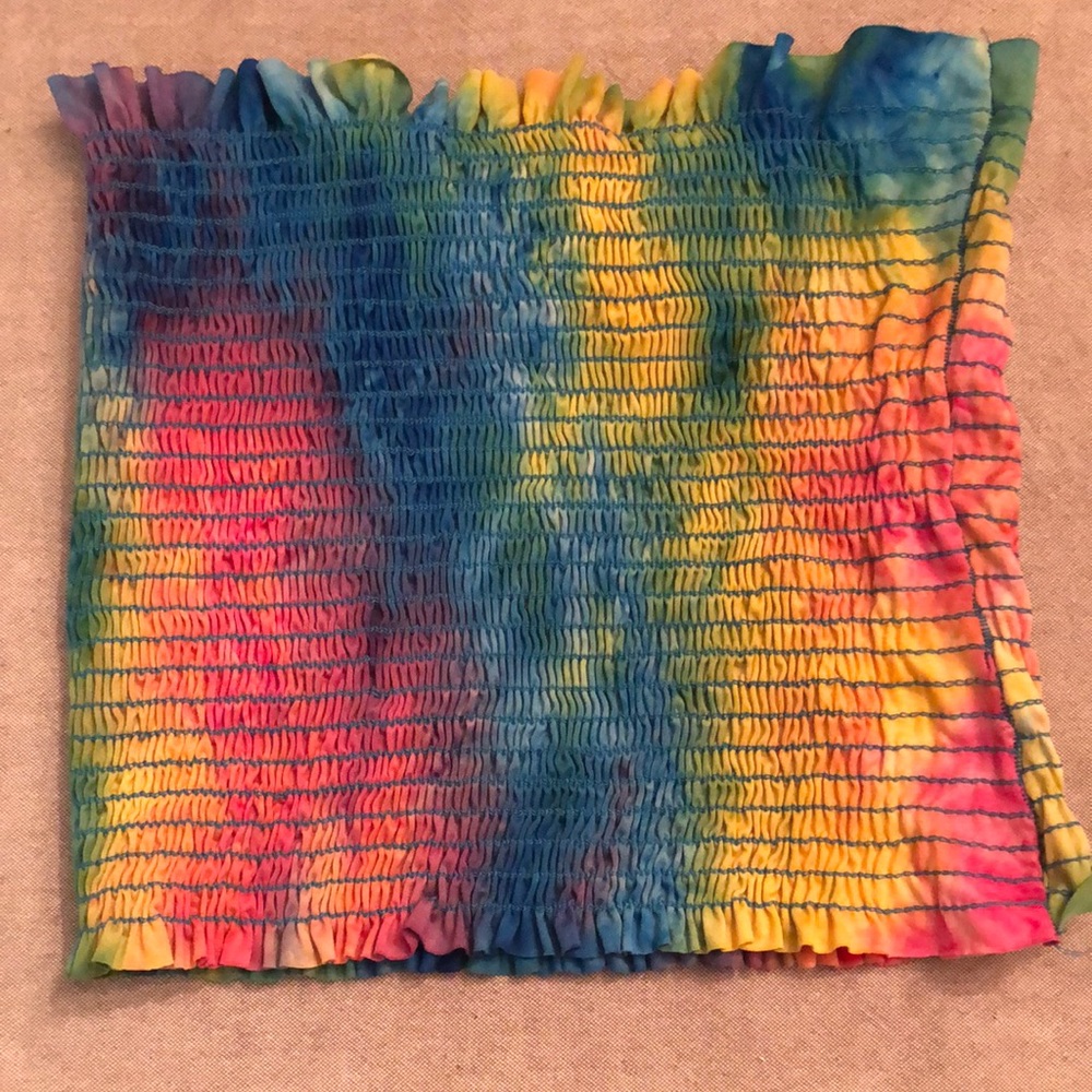 Tres Bien size small women’s tie dye tube top